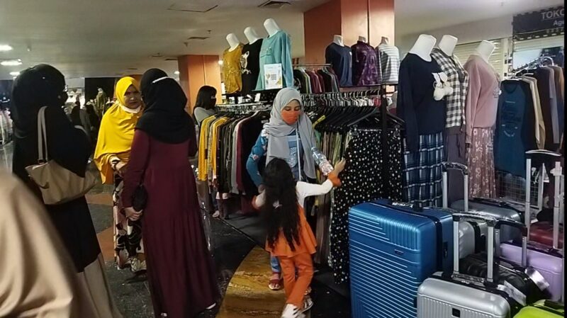 Pasar Turi Baru saat dibuka Wali Kota Surabaya Eri Cahyadi ( Foto: Christiana Beatrix)