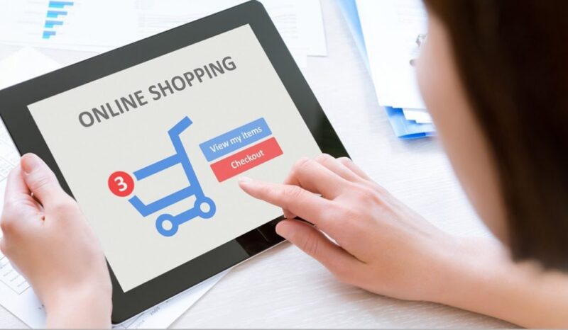 Ilustrasi Online Shoping