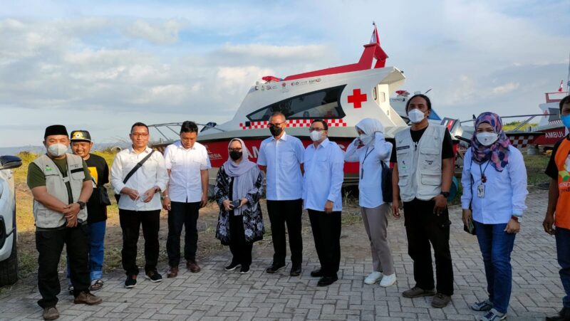 4 Ambulans Laut Pasar Modal Indonesia diluncurkan sebagai Bentuk Kepedulian di Bidang Kesehatan