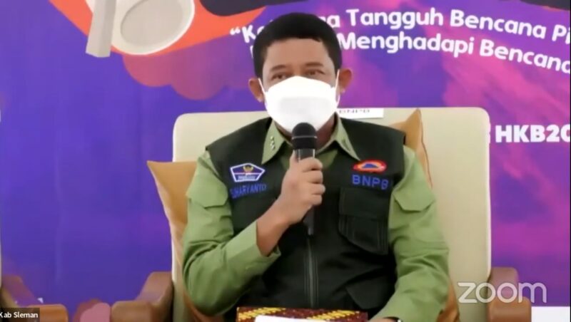 Kepala BNPB Letjen TNI Suharyanto  (Foto: Tangkapan layar)