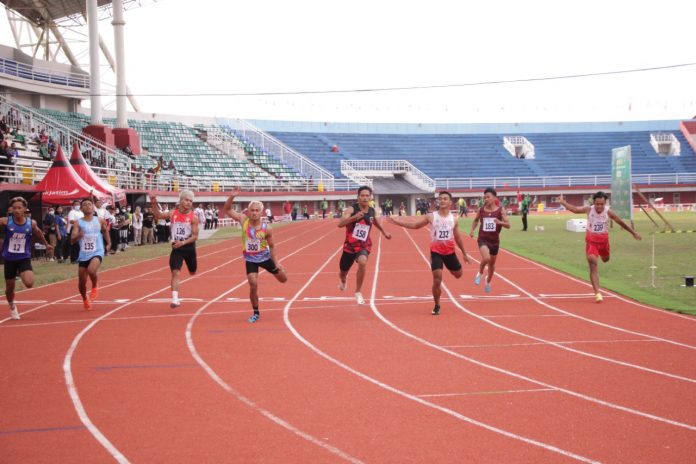 Cabor atletik Porprov VII Jatim 2022 (Foto: KONI Jatim)