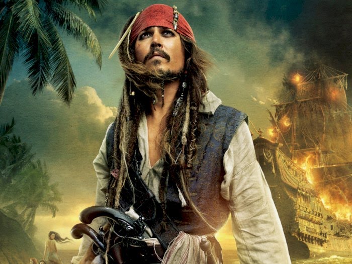Jack Sparrow dalam film Pirates Of The Caribbean (Foto: Disney)