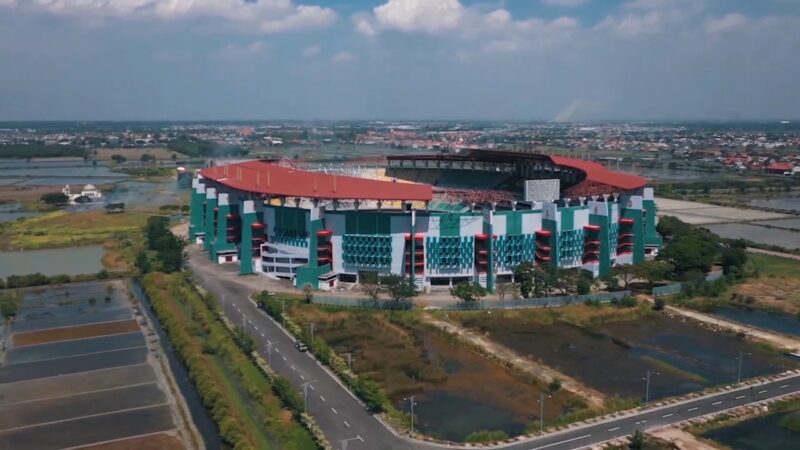 Pembangunan Akses Jalan Menuju GBT Tuntas Menjelang Piala AFC U-20 2023 (Foto: Diskominfo Surabaya)