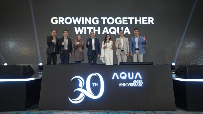 Rayakan 30 tahun di Indonesia, AQUA Japan Hadirkan Beragam Inovasi Produk dan Promo Menarik Sebagai Bentuk Apresiasi Konsumen