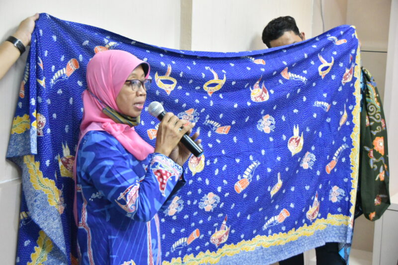 Enam Motif Batik Khas Kota Surabaya Dipatenkan, Pemkot Siap Produksi Massal (Foto: Diskominfo Surabaya)
