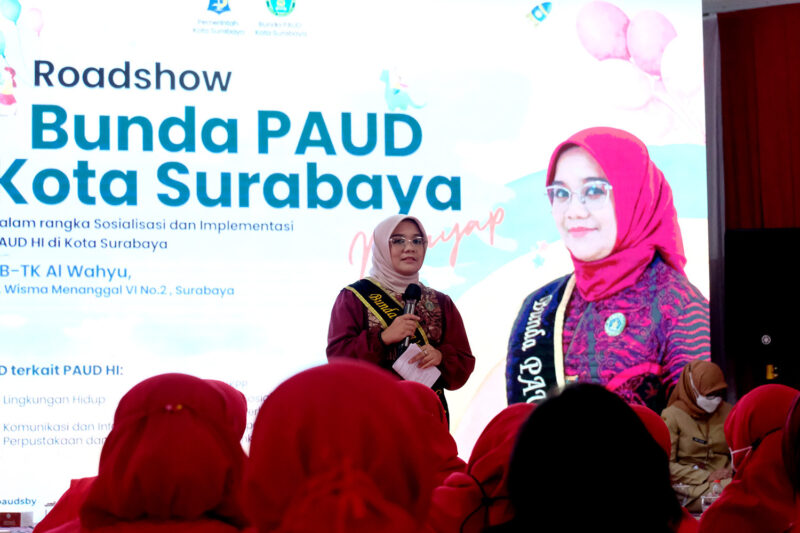Bunda PAUD Kota Surabaya Rini Indriyani (Foto: Diskominfo Surabaya)