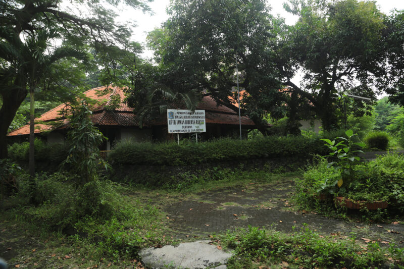 Kompleks Taman Hiburan Rakyat (THR) dan Taman Remaja Surabaya saat ini yang terbengkalai. (Foto: Diskominfo Surabaya)