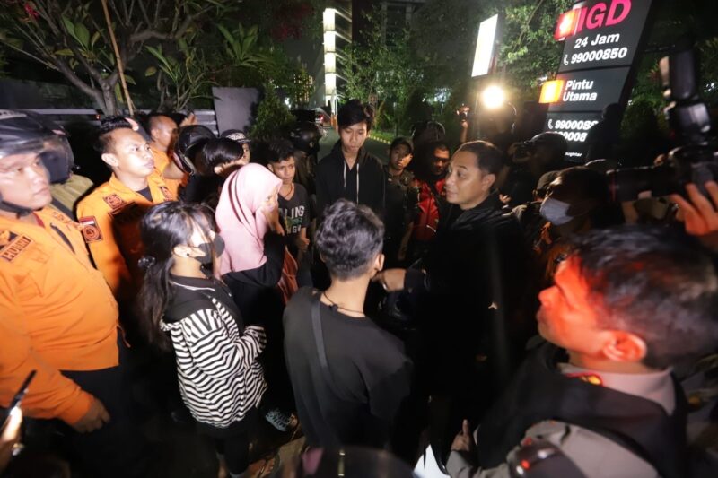 Remaja yang Terjaring Operasi Ketertiban di Surabaya beberapa waktu lalu  (Foto: Dok Diskominfo Surabaya)