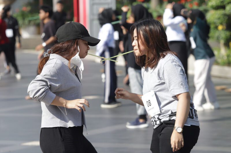 Kompetisi Balapan Sangar yang diinisiasi Paguyuban Cak dan Ning (Foto: Diskominfo Surabaya)