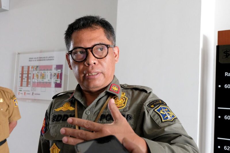 Kasatpol PP Kota Surabaya, Eddy Christijanto (Foto: Diskominfo Surabaya)