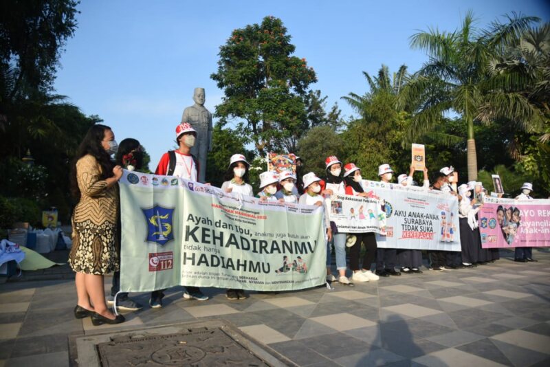 Kampanye Stop Kekerasan terhadap Anak (Dok Diskominfo Surabaya)