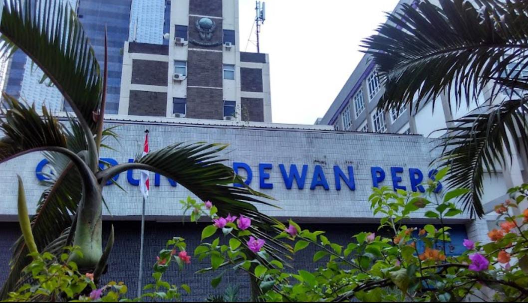 foto.Kantor Dewan Pers yang terletak di Jakarta Pusat