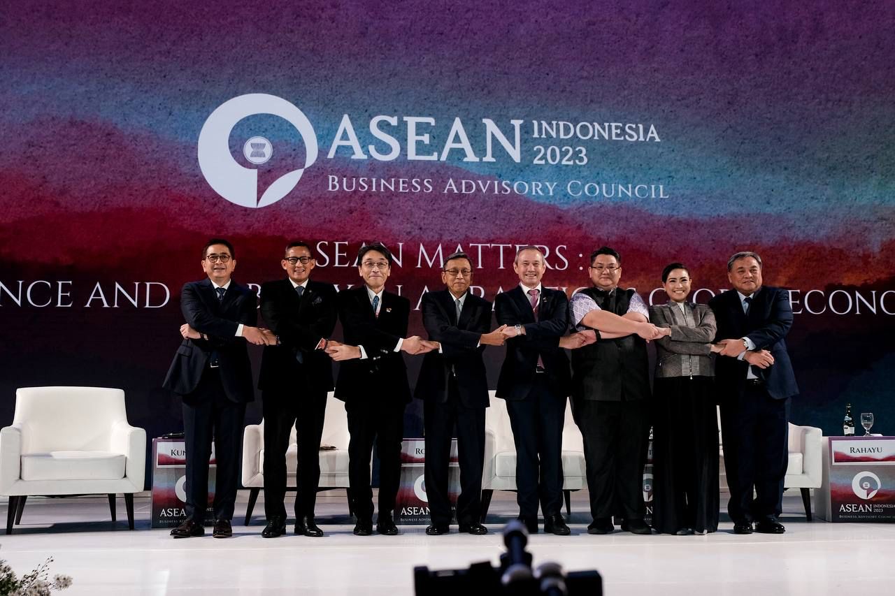 dok foto.Menparekraf di ASEAN Business Advisory Council (ASEAN-BAC)